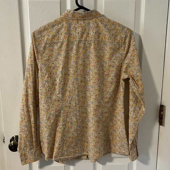 The limited woman long sleeve floral dress shirt - Picture 4 of 5